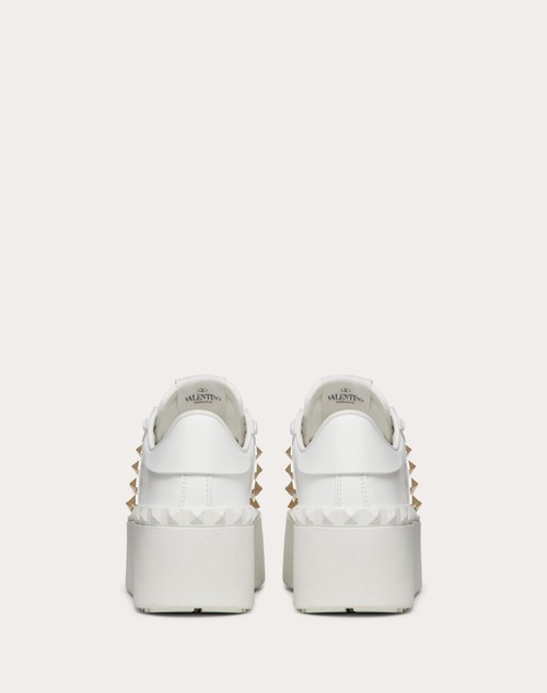 Valentino Garavani White Rockstud Untitled Sneakers