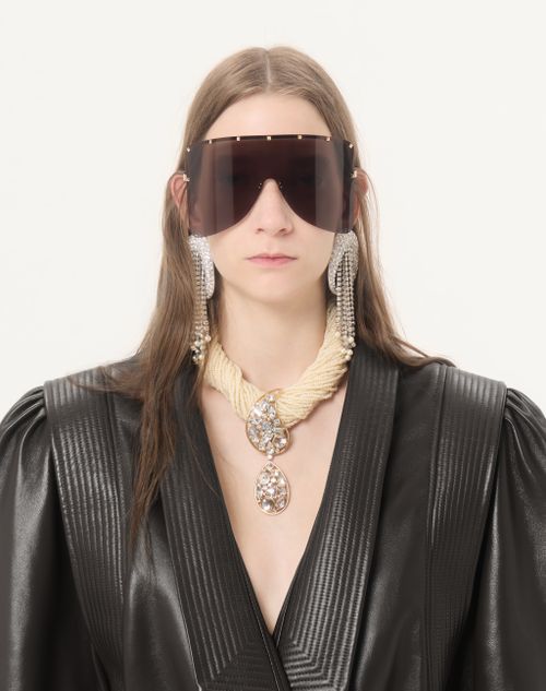 Valentino - Nappa Leather Jacket - Black - Woman - Coats And Outerwear