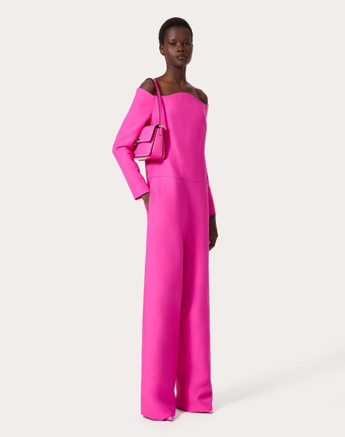 Valentino - Crepe Couture Jumpsuit - Pink Pp - Woman - Woman Ready To Wear Sale