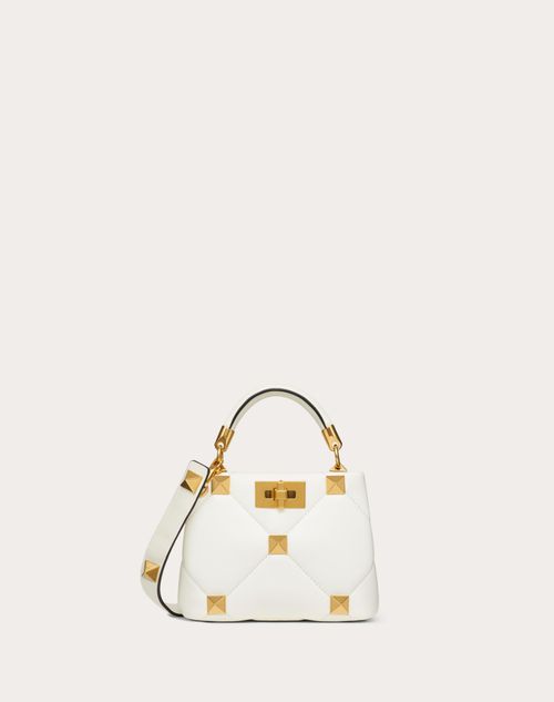 ローマンスタッズ ナッパレザー ミニ ハンドルバッグ for 女性 インチ