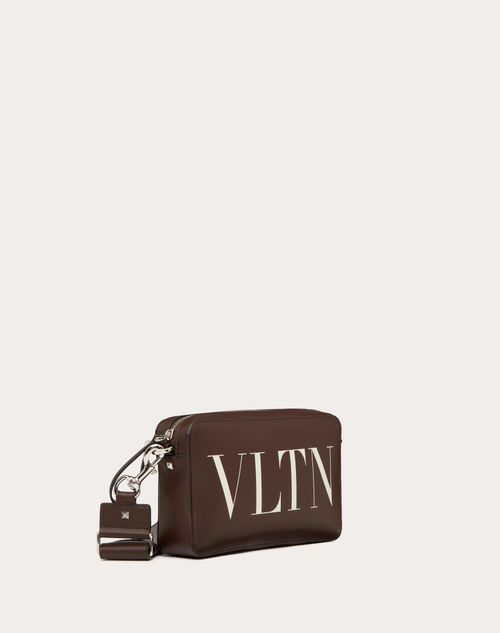 Valentino - Valentino Garavani Leather-Trimmed Shell Messenger Bag - Men -  Black Valentino Garavani