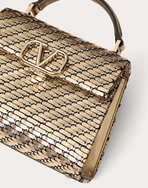 Valentino Garavani Vsling Mini Woven Handbag for Woman in Valentino Garavani Vsling Mini Woven Handbag for Woman in