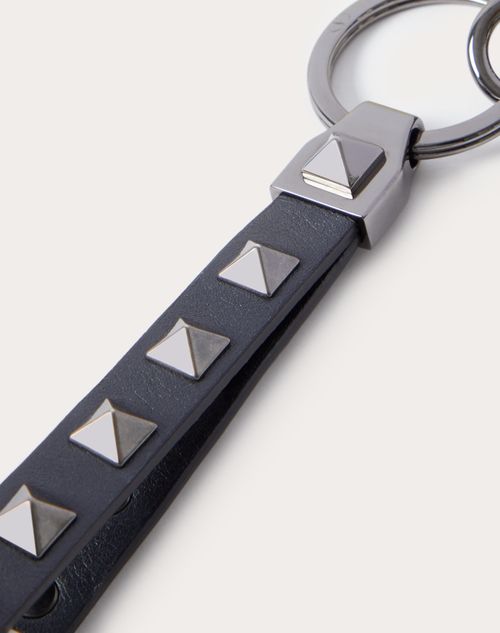 Valentino Garavani - Rockstud Keychain - Black - Man - Other Accessories