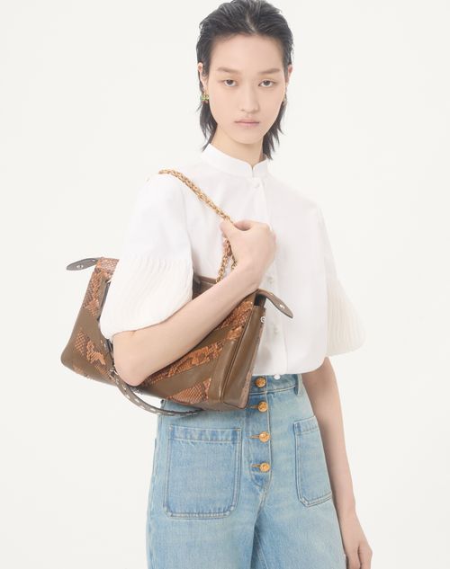 Valentino - Embroidered Cotton Popeline Shirt - White - Woman - Shirts & Tops