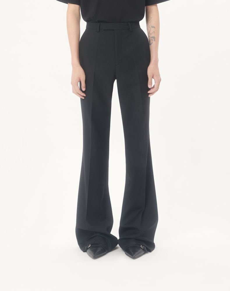 Valentino Nylon Gabardine Trousers Man Black 56