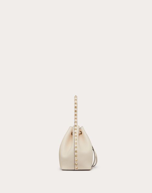 Gate Calfskin Floral Bucket Bag