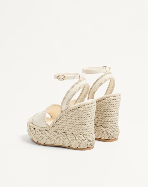 발렌티노 브이로고 토르숑 웨지 샌들 (나파) 130mm WS0JS0YWI_098