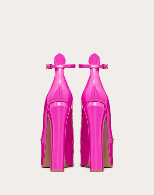 Valentino Garavani - Valentino Garavani Tan-go Platform Pump In Patent Leather 155 Mm - Pink Pp - Woman - Woman View All