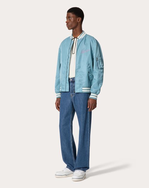 Valentino - Denim Pants - Denim - Man - Denim