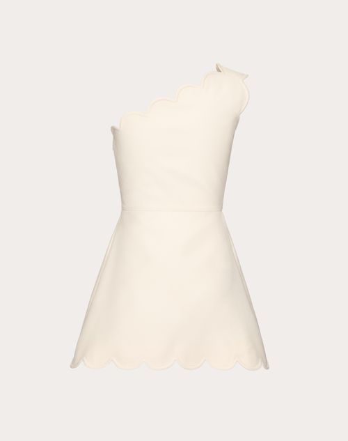 Valentino - Crepe Couture Short Dress - Ivory - Woman - Woman Ready To Wear Sale