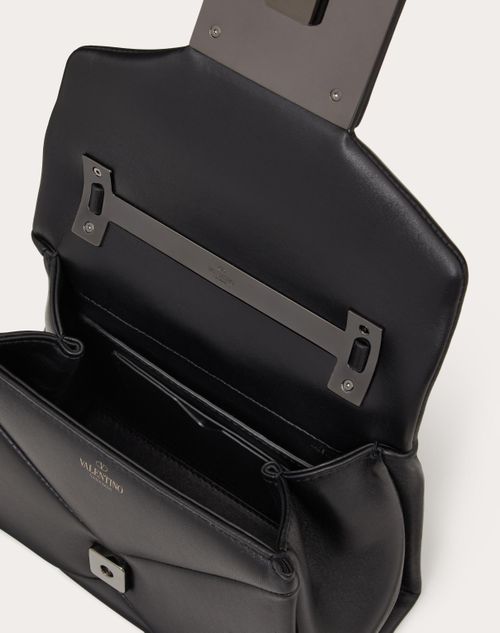 Mini One Stud Handbag In Nappa for Woman in Black | Valentino US