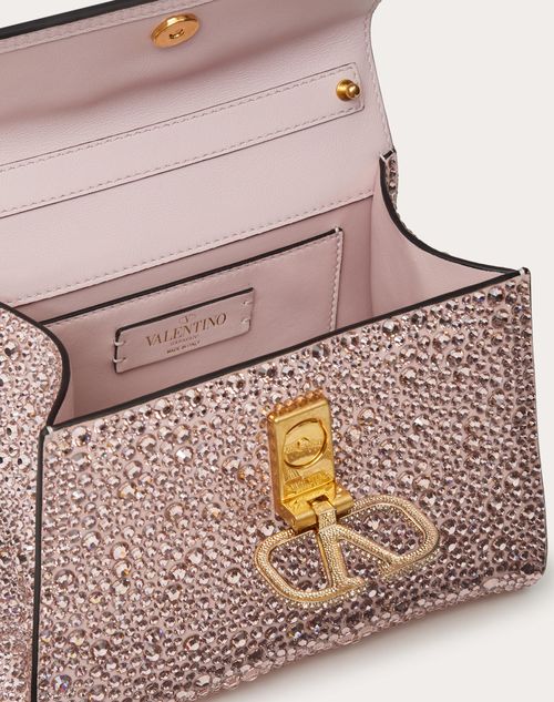 Buy Valentino Garavani Middle East Exclusive Crystal VSling Top Handle Bag  for Womens