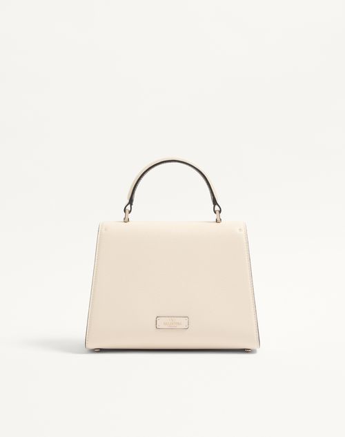 Valentino Garavani - Small Vsling Handbag With Jewel Embroidery - Ivory - Woman - Top Handle Bags