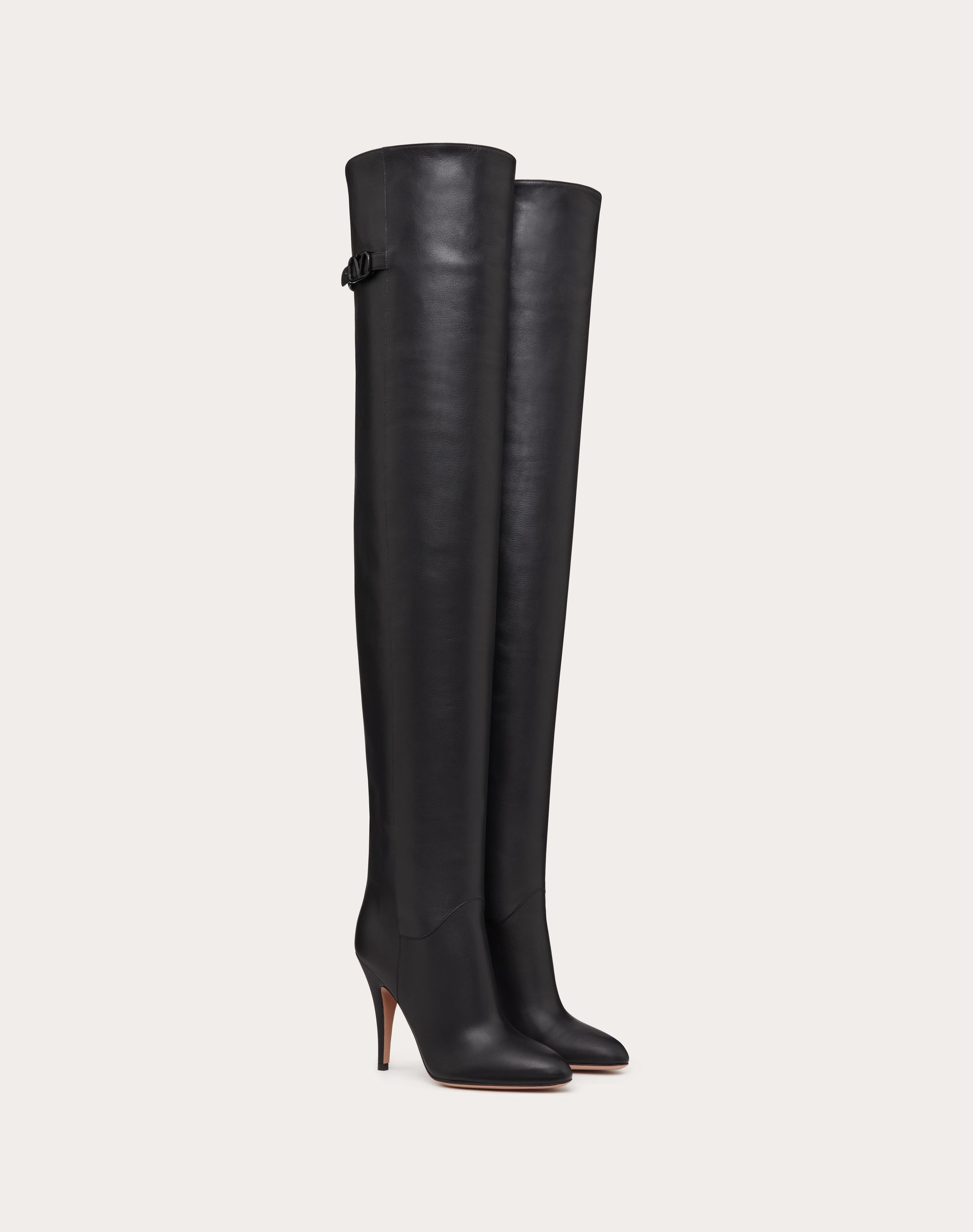 VLOGO SIGNATURE OVER THE KNEE CALFSKIN BOOT 105MM?quality=80&size=35&format=auto