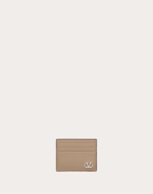 Valentino Garavani - Vlogo Signature Cardholder - New Chinos - Man - Wallets And Small Leather Goods