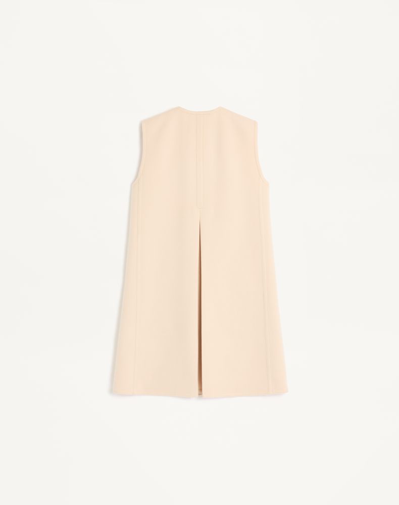 Valentino Compact Drap Gilet Woman Birch 46
