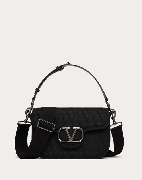 Valentino Garavani Toile Iconographe messenger bag - Black