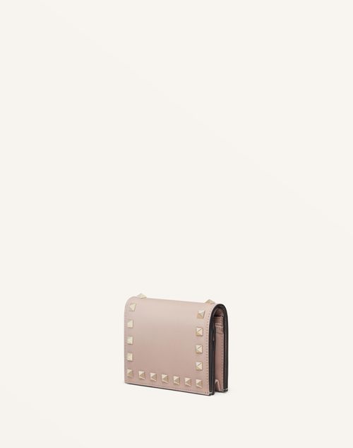 Valentino Garavani Rockstud French - Wallet for Woman - Black