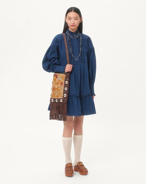 Valentino - Lightweight Denim Dress - Denim - Woman - Denim