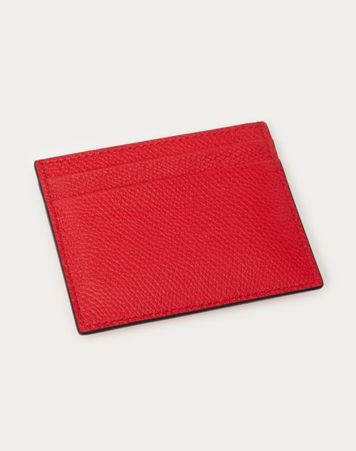 Valentino Vlogo Signature Zipper Card Holder