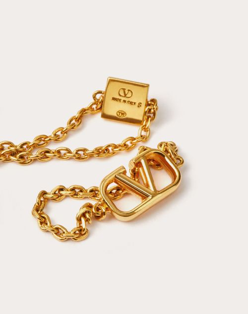 Valentino Garavani - Mini Vlogo Signature Metal Ring Set - Gold - Woman - Accessories