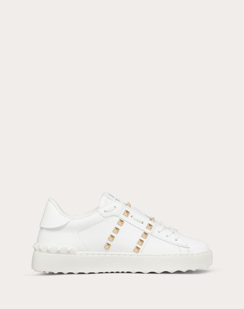 Untitled Open Sneaker for Woman in White | Valentino US