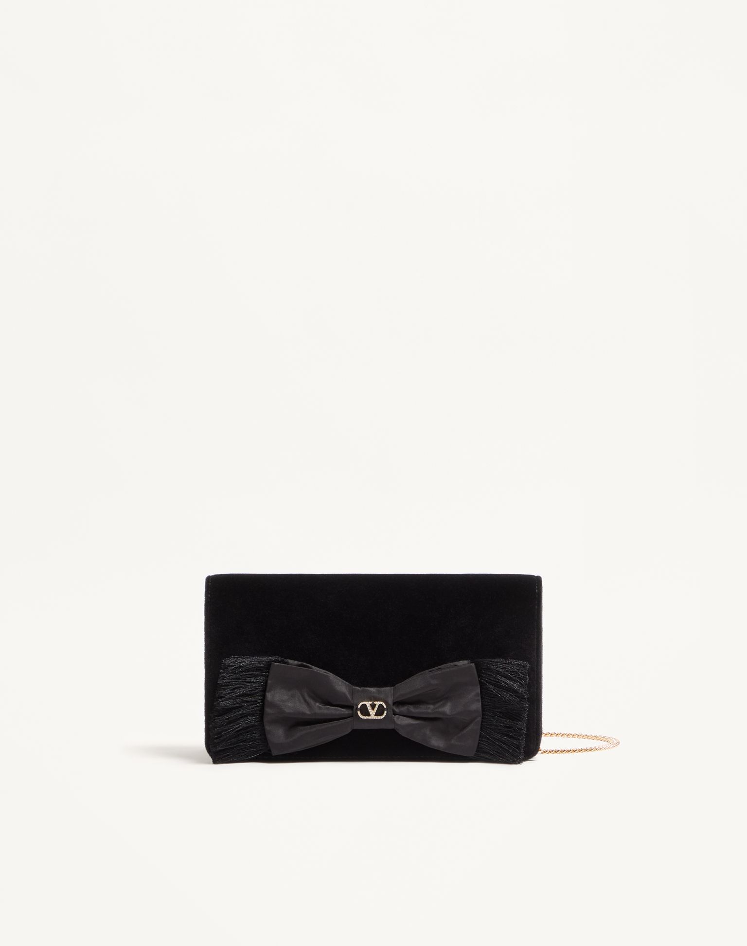 발렌티노 브이로고 시그니처 미니 벨벳 숄더백 8W2P0AY4TPV_EDM