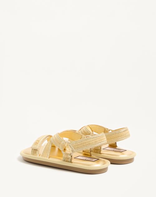 【VALENTINO】レイクパウエルクロシェ編みサンダル 関税送料込み Lake Powell Sandal With Crochet Embroidery for Woman in