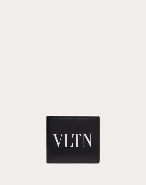 Valentino Garavani - Vltn ウォレット - ブラック/ホワイト - 男性 - ウォレット＆カードホルダー