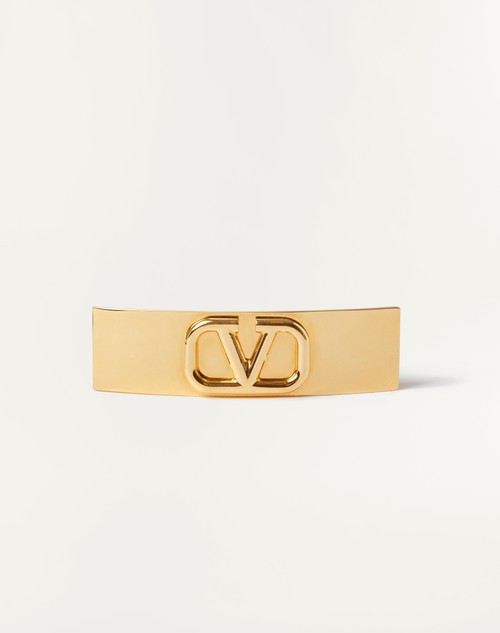 Valentino VLOGO hair clip - Gold