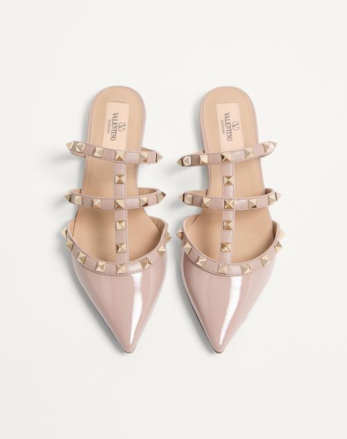 VALENTINO ローマンスタッズミュール VALENTINO ローマンスタッズ キルティング スライドサンダル65mm