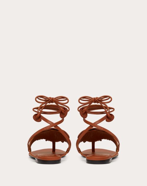 Valentino Garavani Atelier Shoes 03 Rose Edition Flat Thong Sandal 