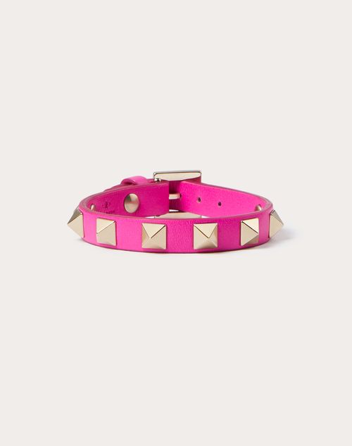 Jurassic Park pustes op tage Rockstud Bracelet for Woman in Black | Valentino GR