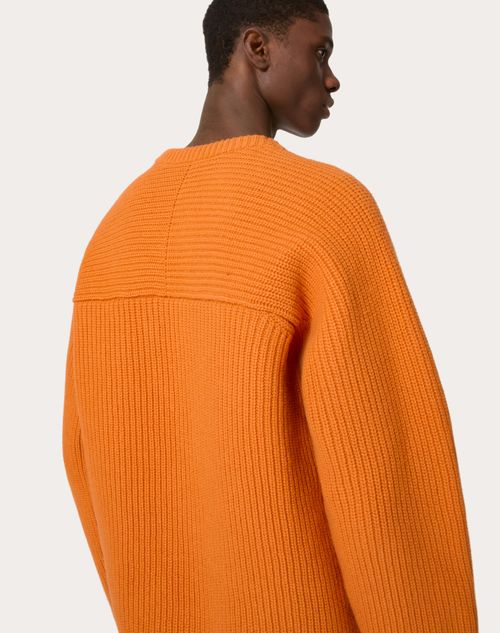 Orange and yellow sweater best sale