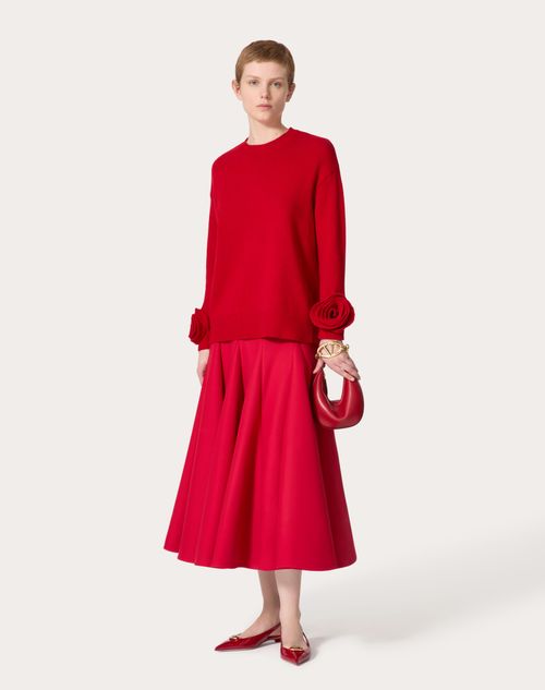 Valentino - Wool Sweater - Red - Woman - Knitwear