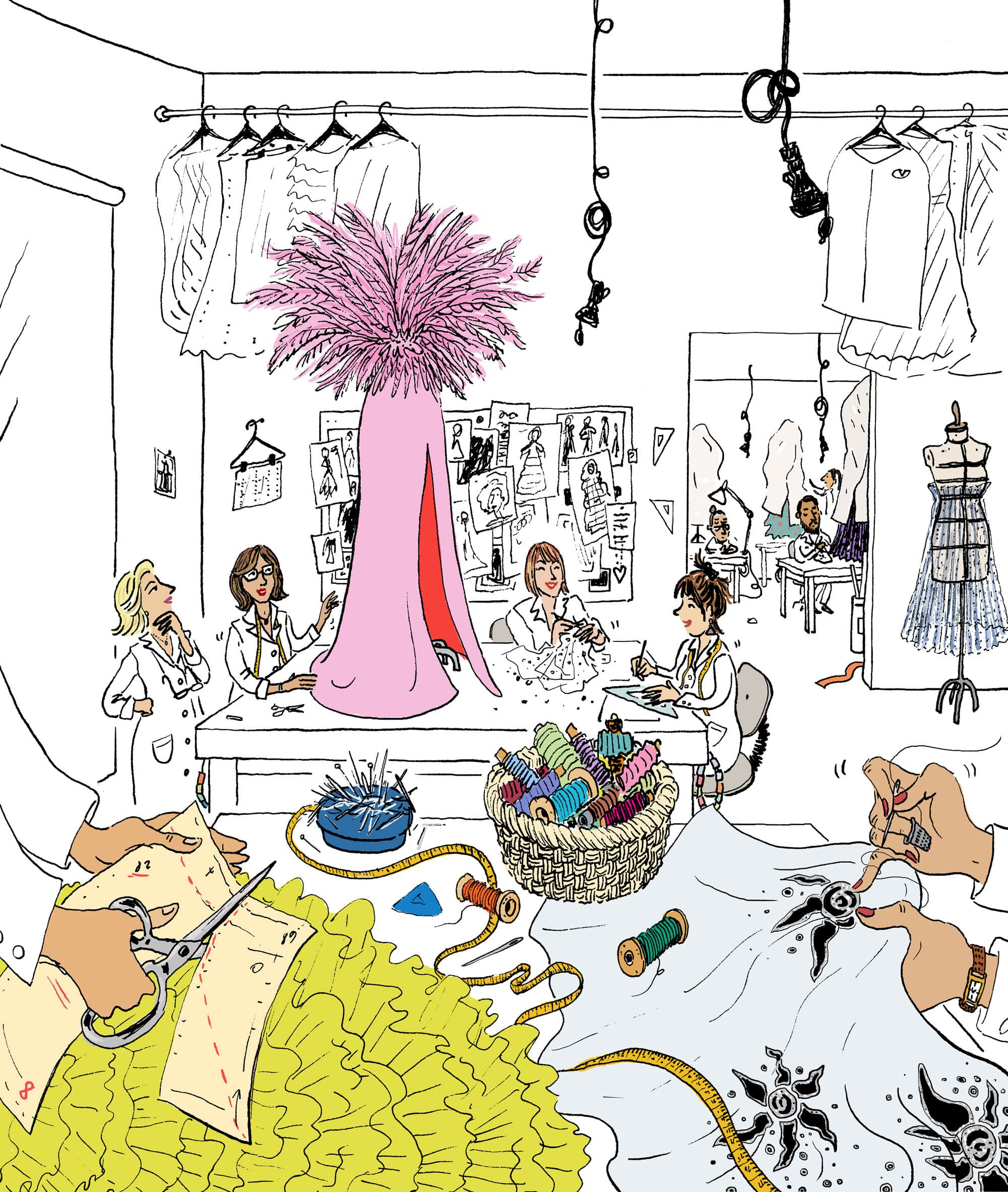 CHEZ MAISON VALENTINO: HAUTE COUTURE ATELIER