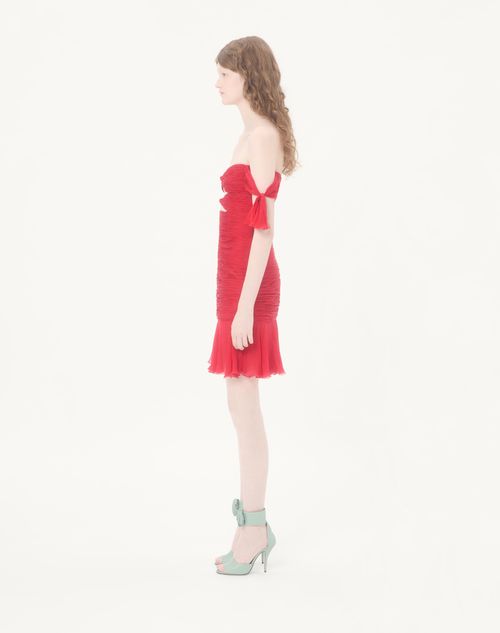 Valentino - Chiffon Short Dress - Paris - Woman - Dresses