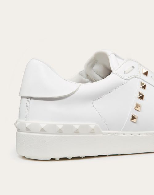 calfskin rockstud sneaker