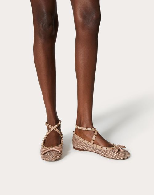 Valentino garavani best sale rockstud ballerinas