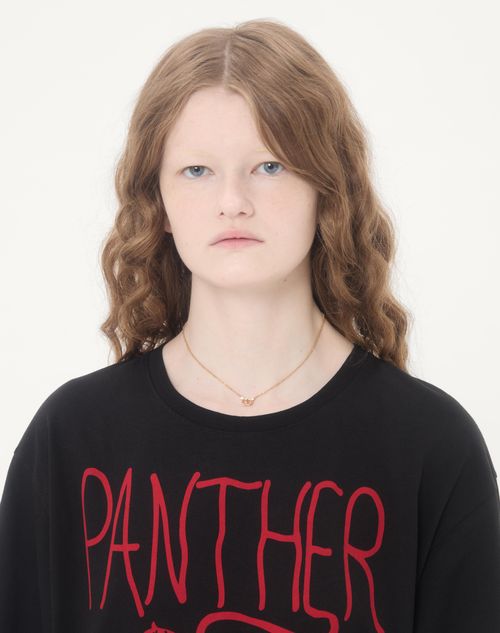 Valentino Garavani - Ovalette Necklace In Metal And Swarovski® Crystals - Gold/crystal - Woman - Jewellery