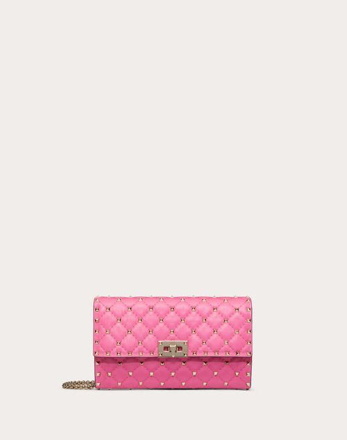 Ladies Purse Wallet Check Pattern Compact Size Pink Colour 