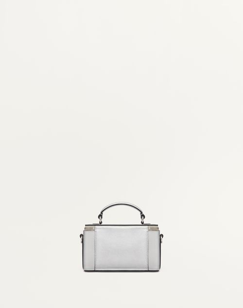 ロコ メタリックカーフスキン ミニ ハンドバッグ for ウィメンズ  