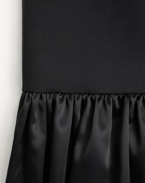 Valentino - Crepe Couture Midi Skirt - Black - Woman - Skirts