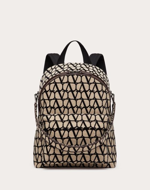 Valentino Garavani Black Iconographe Backpack