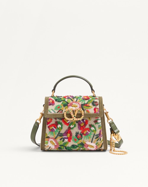 Minibolso De Mano Valentino Garavani Vsling Con Logotipo De Joyer\u00eda ...