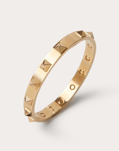 Valentino Garavani - Rockstud Metal Bangle - Gold - Woman - Jewellery