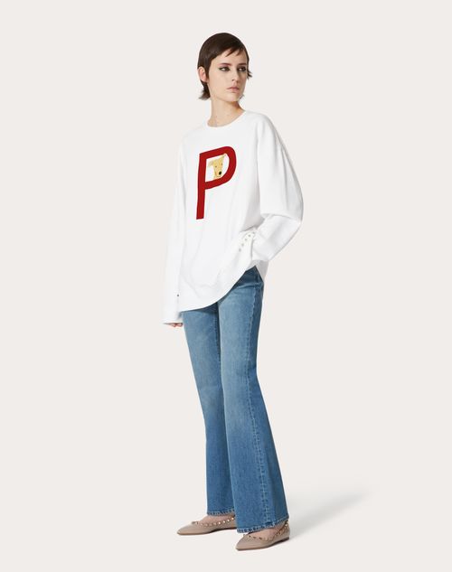 Valentino cheap jeans sweatshirt