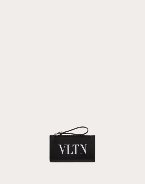 Valentino Garavani - Vltn カードホルダー - ブラック/ホワイト - 男性 - Wallets & Cardcases - M Accessories