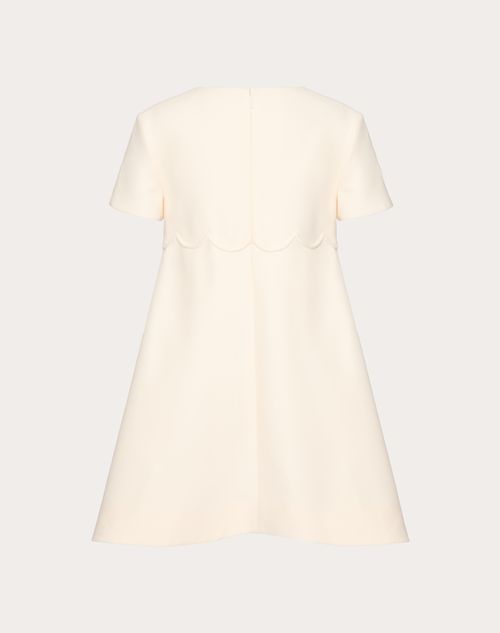 Valentino - Crepe Couture Short Dress - Ivory - Woman - Woman Ready To Wear Sale