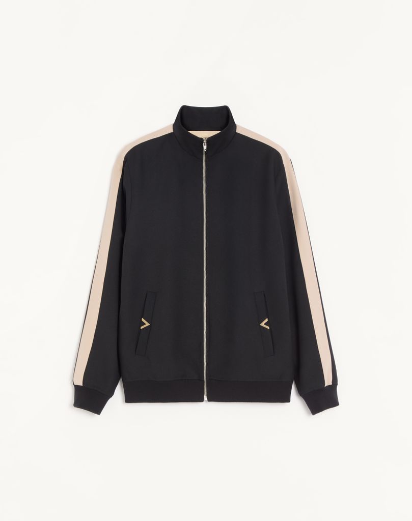 Valentino Nylon Sweatshirt With Vgold by Valentino